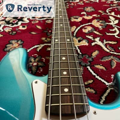 Coolz ZJB-1R Blue Metallic Jazz Bass Made In Japan Fujigen 2011 Used w/Gig bag image 9