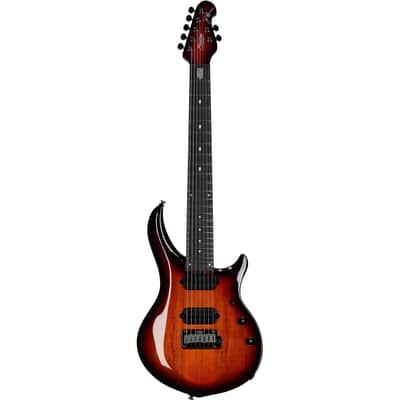 Sterling by Music Man John Petrucci Majesty MAJ270 Electric Guitar, Seven-String (with Gig Bag), Blood Orange, Open Box (Very Good) image 2