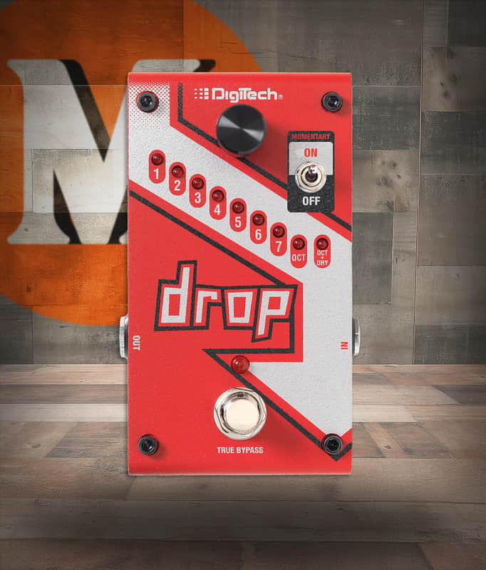 Digitech DROP The Drop Polyphonic Drop Tune Pedal (DROP-U) image 1