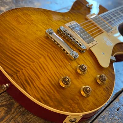 Heritage USA Standard H-150 Dirty Lemon Burst w/ OHSC & Docs image 3