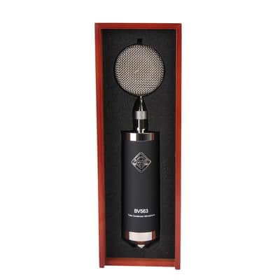 Alctron BV563  Multi-pattern, Multi-capsule tube Condenser Microphone, case, shockmount, transformer output image 2