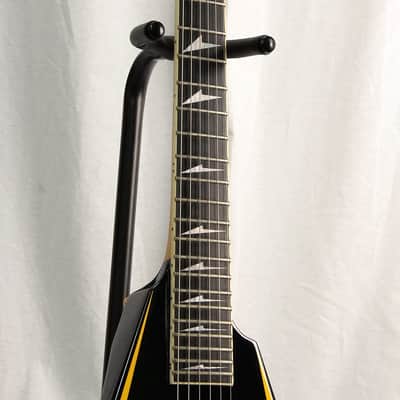 Edwards E-AL-128 EMG-ALX Mod Alexi Laiho Signature Black with Yellow Stripe image 6