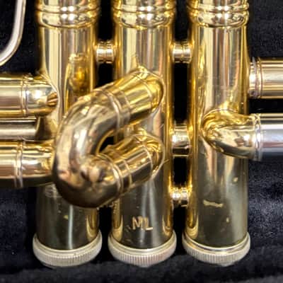 Bach TR200 Trumpet, Brass Finish image 7