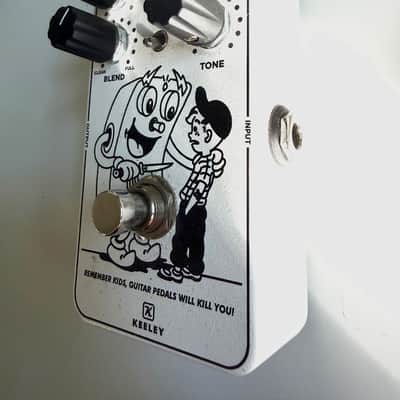 Keeley Compressor Plus Limited Edition “Remember Kids Guitar Pedals Will Kill You” image 3
