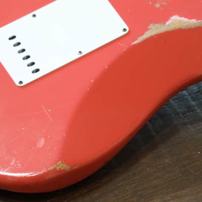 MINTY! 2020 Fender Limited Edition Custom Shop 1960 Stratocaster Relic Reissue Tahitian Coral + COA OHSC image 17
