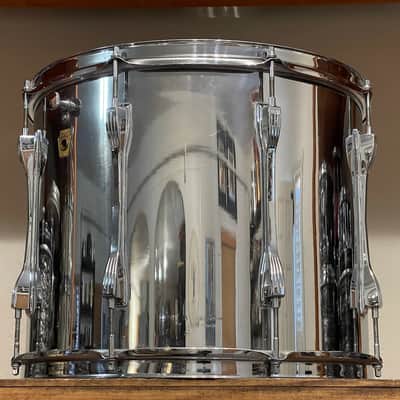 1960's Ludwig Chrome Tenor Tom 12x15 'Super-Sensitive' Model #425-12"x15" image 10