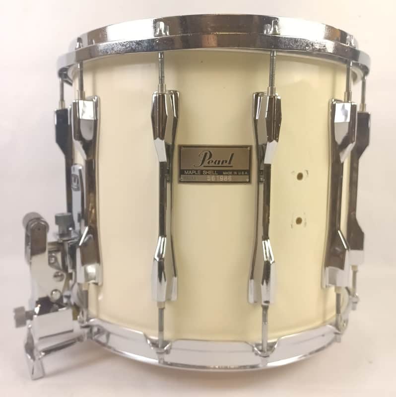 *Pearl 12x14" USA Maple Shell Snare Drum 12-Lug High-Tension Die-Cast Marching* image 1