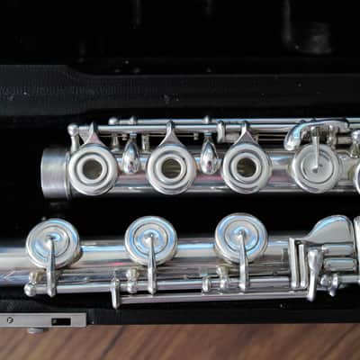 Verne Q. Powell Handmade Conservatory Flute - Sterling Silver image 4