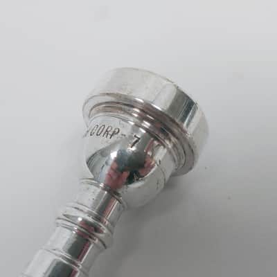 Vintage Vincent Bach Corp. 7 (no letter) Trumpet Mouthpiece image 2