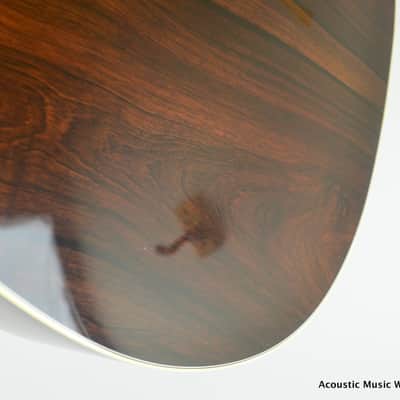 M.J. Franks Legacy Dreadnought, Adirondack Red Spruce, Brazilian Rosewood - VIDEO image 16
