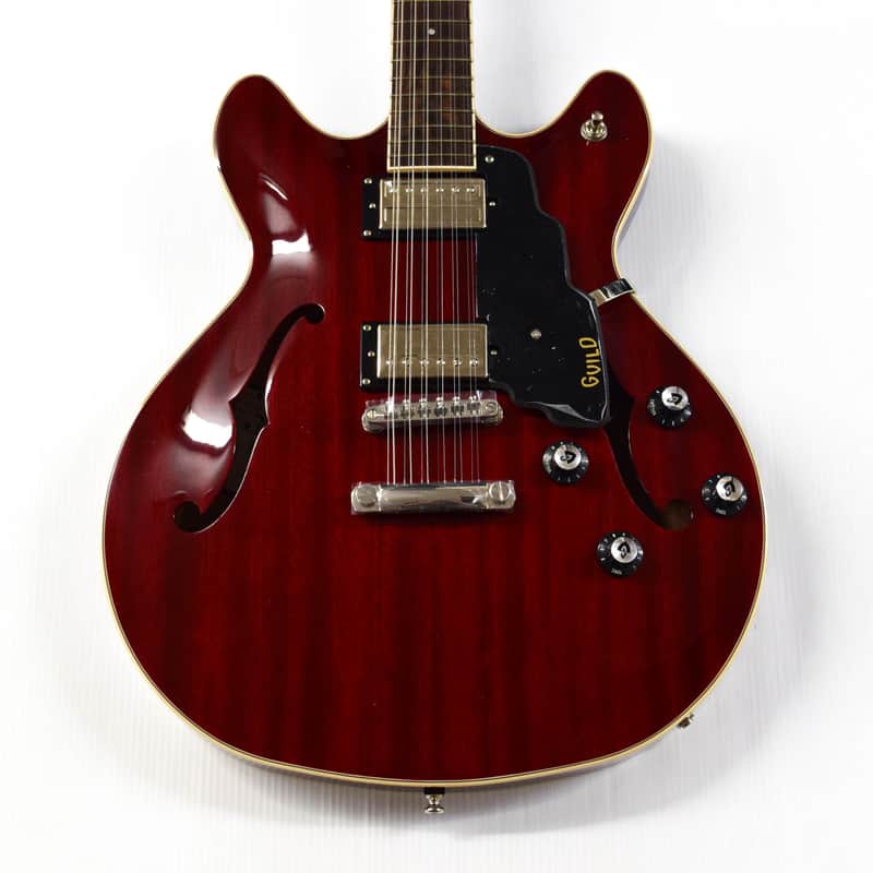 Guild Starfire I 12-ST 12-string Semi-hollow - Cherry Red image 1