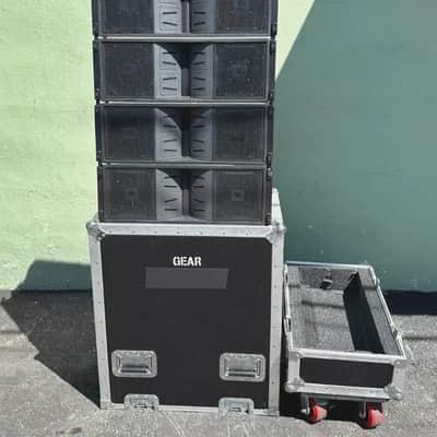 JBL Vertec VT4886 Tri-Amplified 3-Way Line Array Speaker W/ Case (lot of 4)(THS) image 1