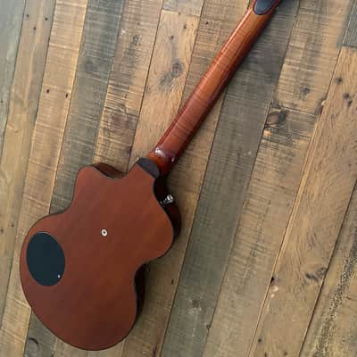 Rick Turner Guitars Model 1 Featherweight with Figured Redwood Top image 12
