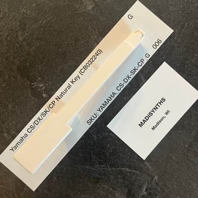 ORIGINAL Yamaha Replacement G Key (CB032240) for CS70M, CS5, CS15, CS15D, CS20, CS20M, CS40M, DX9, DX21, DX27, DX27S, SK20, SK30, CP10, CP11, CE20, PS10, PS20, YK10, and more
