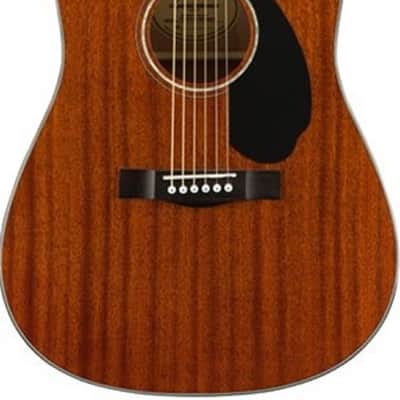 Fender CD60S-NT Acoustic Guitar All Mahogany Natural image 8