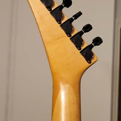 1984 San Dimas Charvel Red 1 owner Kahler HSS former V trem WOW image 13