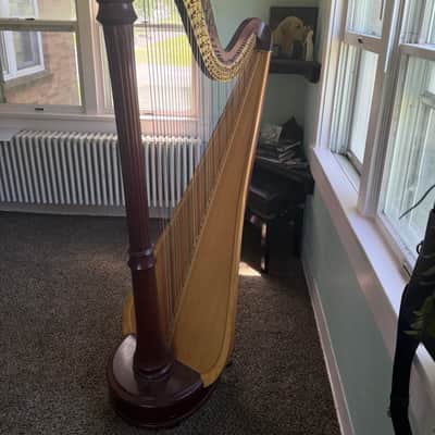 Lyon & Healy 85 Concert Grand (Extended Soundboard) 2004 - Mahogany image 2