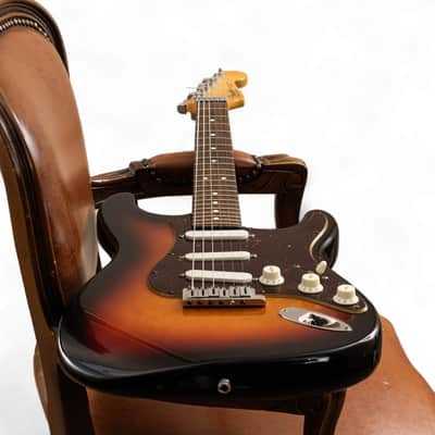 Fender USA strat plus 1991 sunburst image 11
