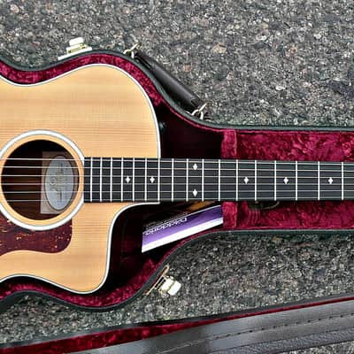 Taylor ​​214ce DLX Acoustic​ Electric ​Guitar​ ​with Original ​Taylor ​Hardshell Case​ - PV MUSIC Guitar Shop Inspected​ Setup​ with New D'Addario Strings and Tested - Plays / Sounds / Looks Great - Excellent Player in Excellent Condition image 23