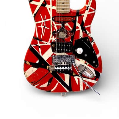 Eddie Van Halen Frankenstrat, Frankenstein Replica Guitar Build, not an EVH image 2