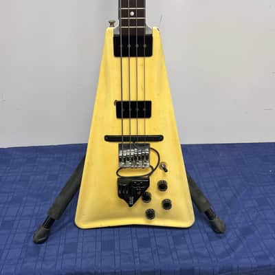 Vintage Travis Bean Wedge TB-4000 4-String Electric Bass Guitar Aluminum Neck with custom Anvil case & Roland GK-2A pickup image 8