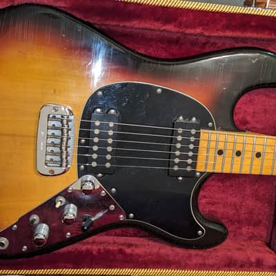 Music Man Sabre 1 1979 (pre-Ernie Ball)- 3 tone burst, all Original, except replaced knobs, ships in Hard Shell Case image 1