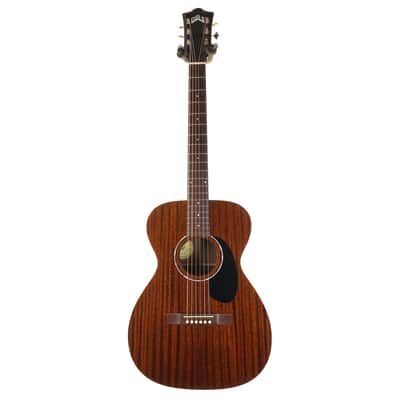 Guild M120-NAT Mahogany Acoustic Guitar with Hard Case image 3