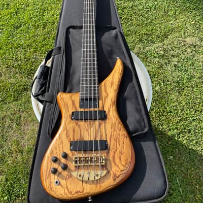 Alembic Epic 1995 5-String Left Handed Bass Guitar Lefty image 2