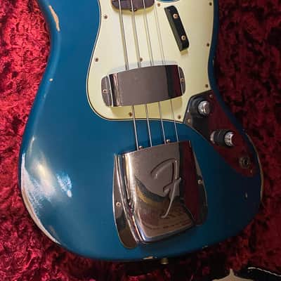 NEW Old Stock! 2022 Fender Custom Shop '60 Jazz Bass Relic - Ocean Turquoise - 9.6 lbs - Authorized Dealer - R121248 image 2