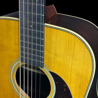 Martin Custom Shop 37 D-28 Authentic Brazilian Rosewood Stage 1 Aging w/Case image 12