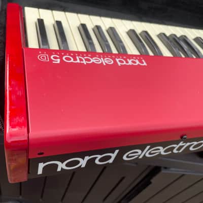 Nord Electro 5D SW73 Semi-Weighted 73-Key Digital Piano 2015 - 2018 - Red image 16