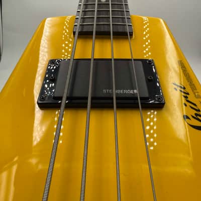Spirit by Steinberger Headless Bass w/ Bag- Yellow image 19