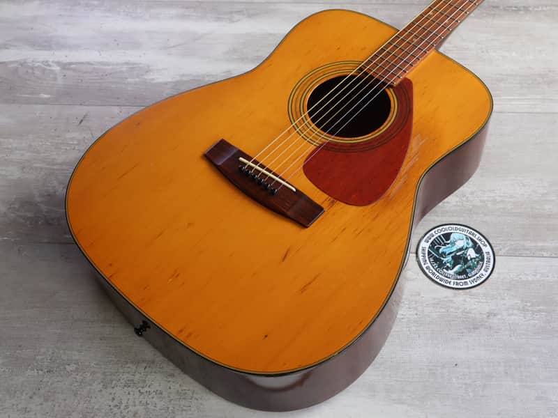 1970's Yamaha Japan FG-160 Folk Acoustic Guitar image 1
