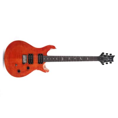 Paul Reed Smith SE CE 24 Guitar w/ PRS Gig Bag - Blood Orange image 4
