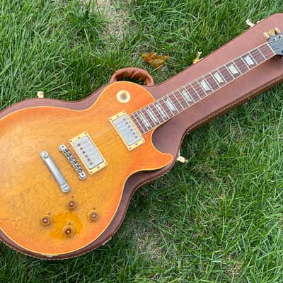 1992 Gibson Custom Shop 1960 RI Les Paul Tom Murphy Birdseye Maple Top Sunburst image 2