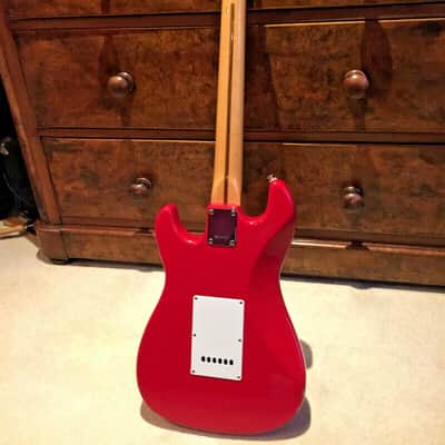1989 Fender Squier Bullet Stratocaster, made in Korea, with good padded bag image 3