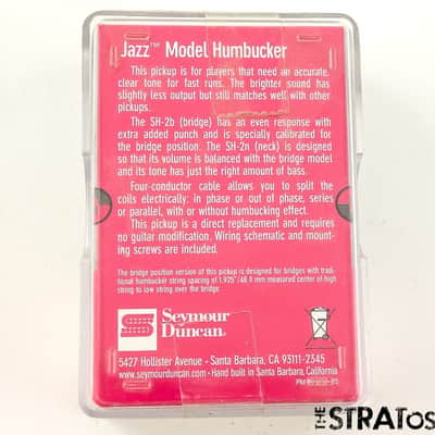 NEW USA Seymour Duncan SH-2n Jazz 7 String Humbucker PICKUP Neck Black image 3