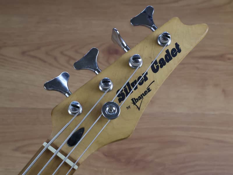 1990's Ibanez Silver Cadet Z Series PJ Bass (Purple) | Reverb
