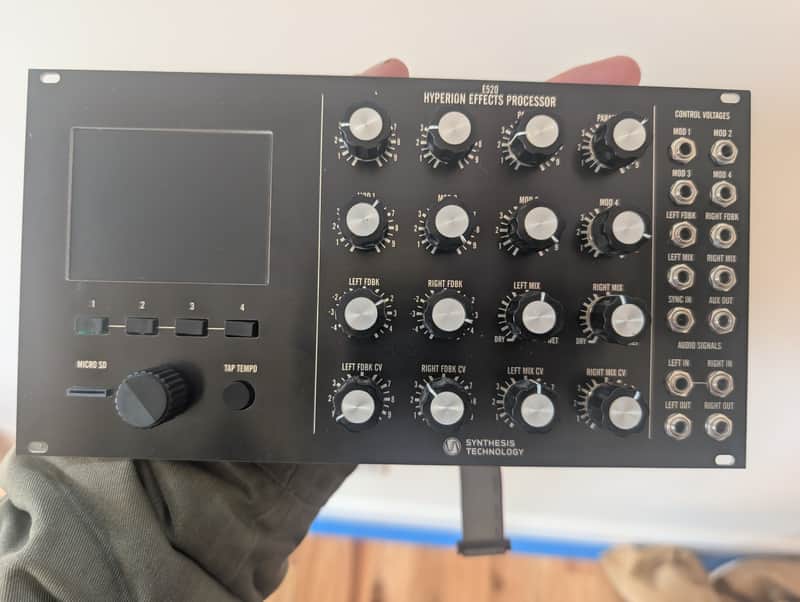Synthesis Technology E520 Hyperion Effects Processor 2020 - Silver image 1