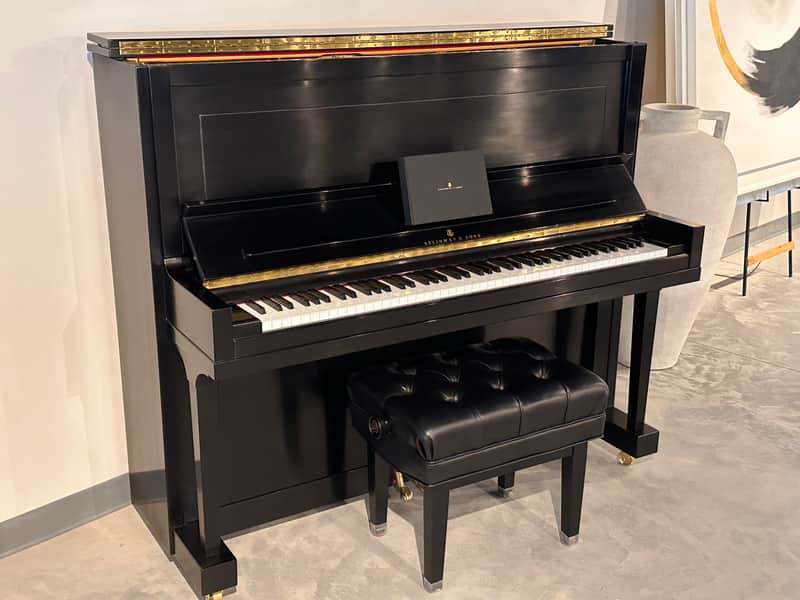 Steinway & Sons K-52 2021 - Ebony Satin image 1