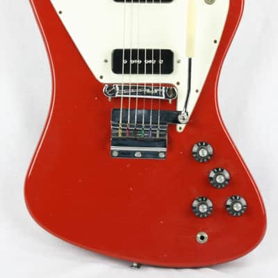 1968 Gibson Firebird I Custom Color EMBER Red! Non Reverse, 2 P90's! image 1