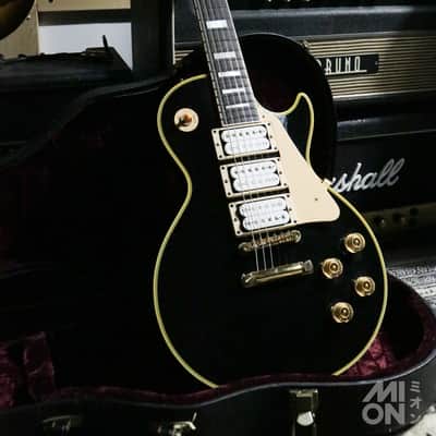 Gibson Custom Shop Historic Les Paul Custom LPB-3 3-Pickup Black Beauty 2000 - Black image 1
