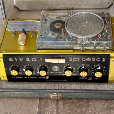 Binson Echorec 2 T7E Vintage Tube Delay Echo Gold image 4