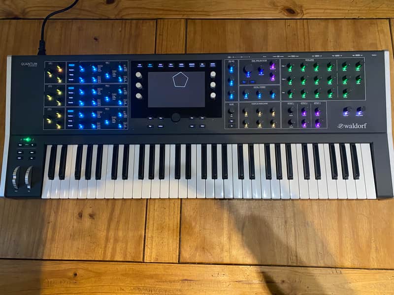 Waldorf Quantum 61-Key Hybrid Synthesizer 2017 - Present - Black image 1