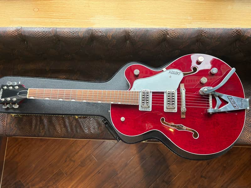 Gretsch G6119T Players Edition Tennessee Rose with String-Thru Bigsby 2016 - 2020 - Dark Cherry Stain image 1