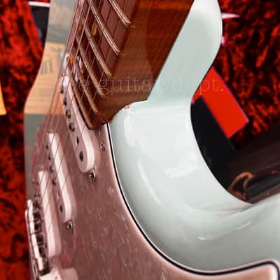 ♚SUBLIME♚FENDER Custom Shop CUSTOM Stratocaster♚TRANS SURF GREEN♚AAA ROASTED♚£5199 image 12