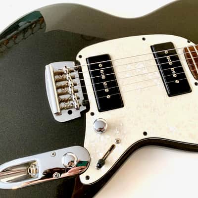 Ibanez TC620 Talman Standard Resoncast 1995 Black Pearl image 9