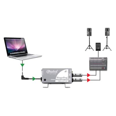 Radial StageBug SB-5 Laptop DI image 5