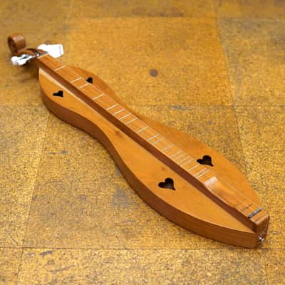 McSpadden 4SHCC All-Cherry Scrollhead Hourglass Mountain Dulcimer w/Padded Gig Bag image 3