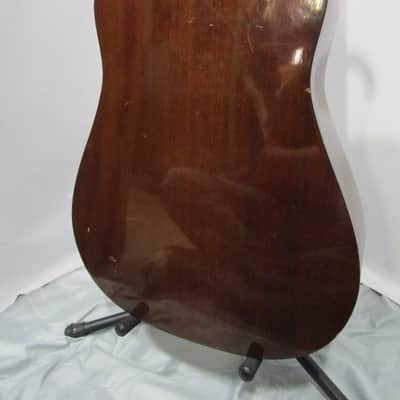Harmony H160 Acoustic/Electric Guitar, Brown image 9